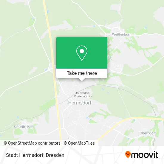 Карта Stadt Hermsdorf