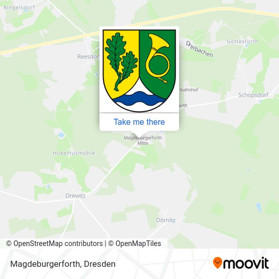 Карта Magdeburgerforth