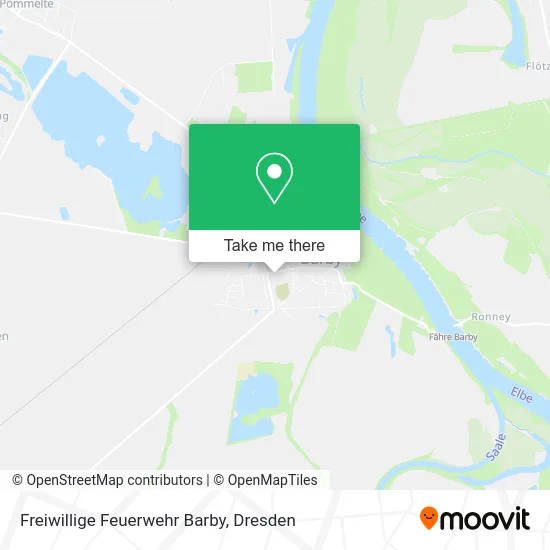 Карта Freiwillige Feuerwehr Barby