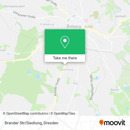 Карта Brander Str/Siedlung