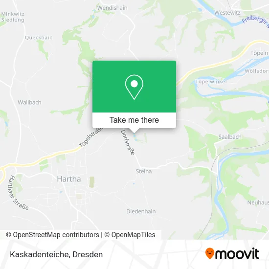 Карта Kaskadenteiche