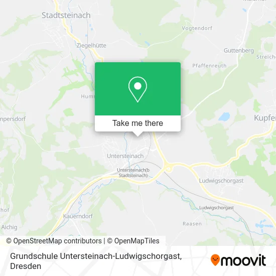 Карта Grundschule Untersteinach-Ludwigschorgast