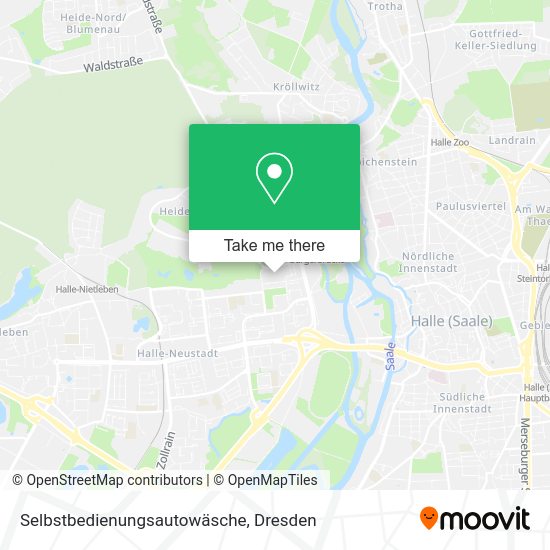 Карта Selbstbedienungsautowäsche