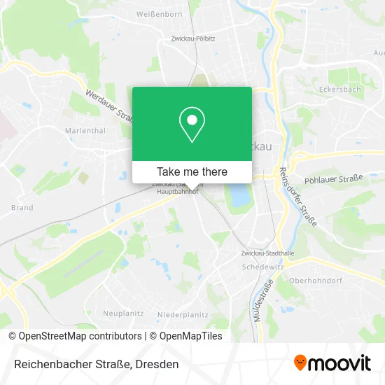 Карта Reichenbacher Straße