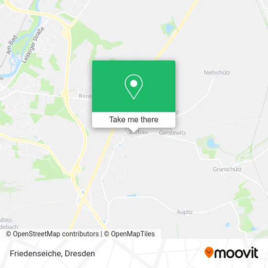 Карта Friedenseiche