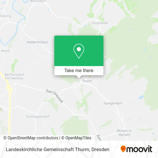 Карта Landeskirchliche Gemeinschaft Thurm