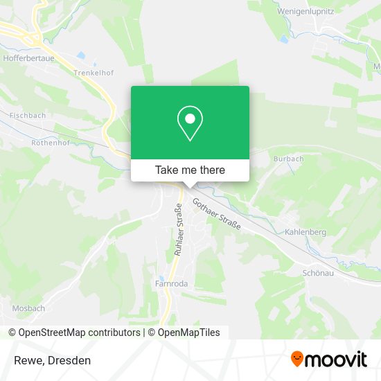 Карта Rewe