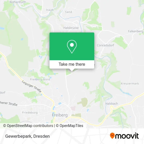 Карта Gewerbepark