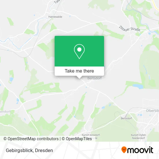 Карта Gebirgsblick