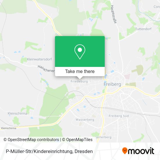 Карта P-Müller-Str/Kindereinrichtung