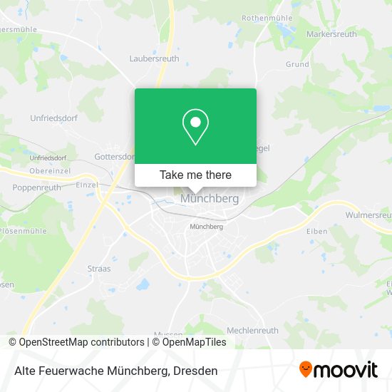 Карта Alte Feuerwache Münchberg
