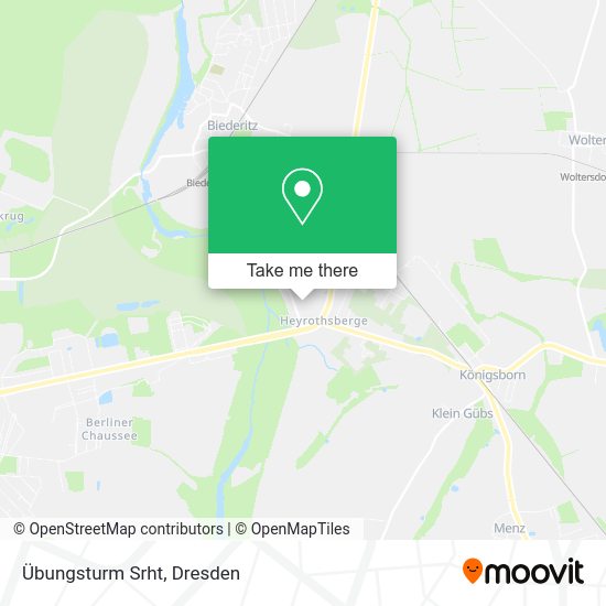 Карта Übungsturm Srht
