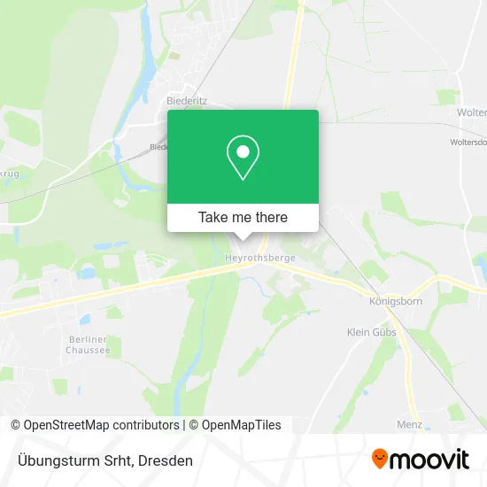 Карта Übungsturm Srht