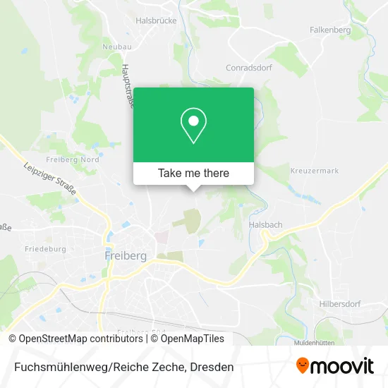 Карта Fuchsmühlenweg/Reiche Zeche