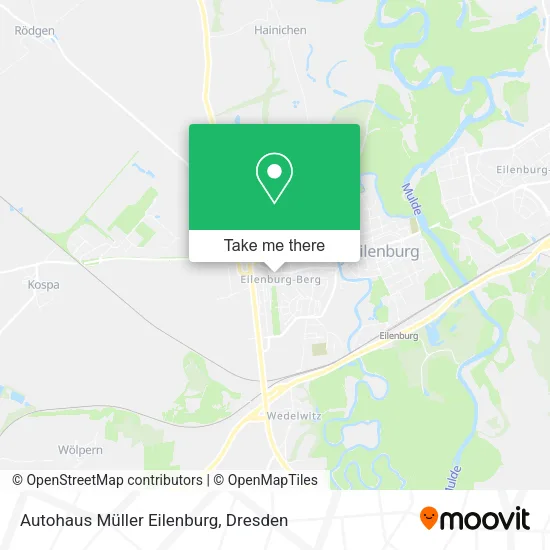 Карта Autohaus Müller Eilenburg