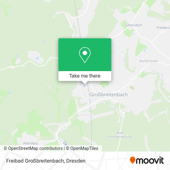 Карта Freibad Großbreitenbach