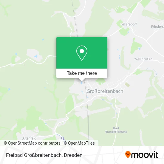 Карта Freibad Großbreitenbach