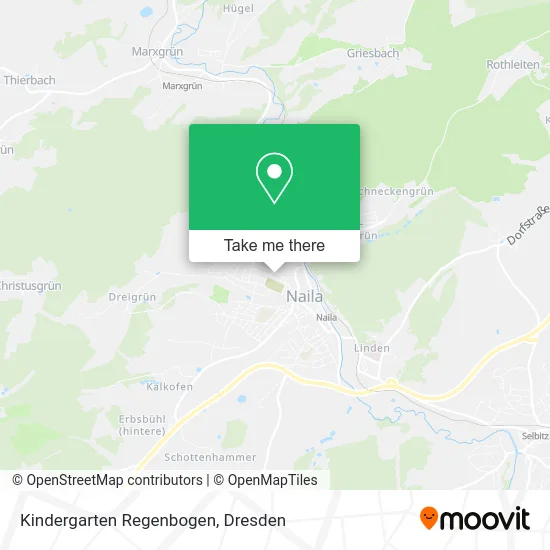 Карта Kindergarten Regenbogen