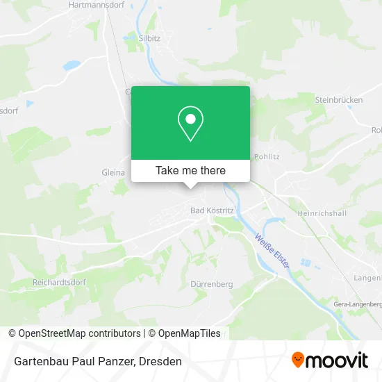 Карта Gartenbau Paul Panzer