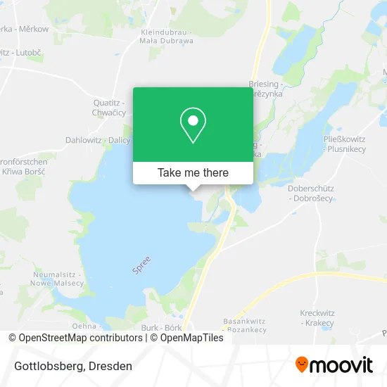 Карта Gottlobsberg