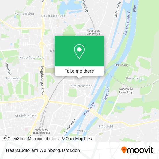 Карта Haarstudio am Weinberg