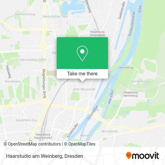 Карта Haarstudio am Weinberg
