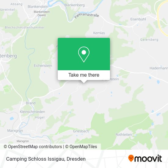 Карта Camping Schloss Issigau