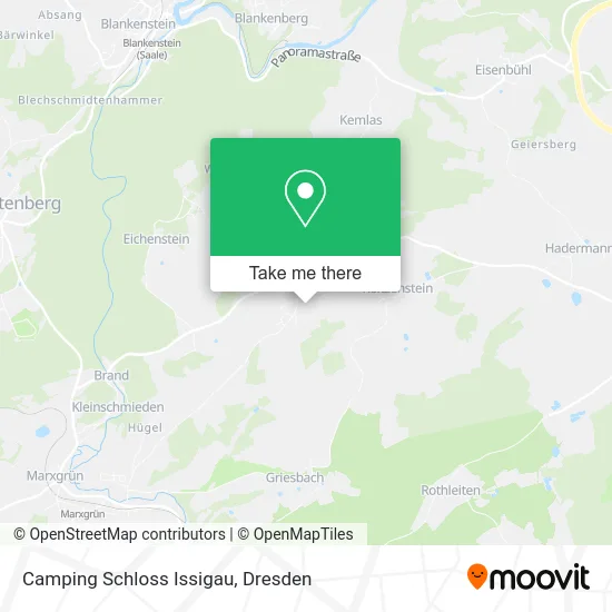 Карта Camping Schloss Issigau