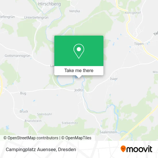 Карта Campingplatz Auensee