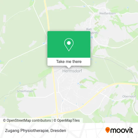 Карта Zugang Physiotherapie