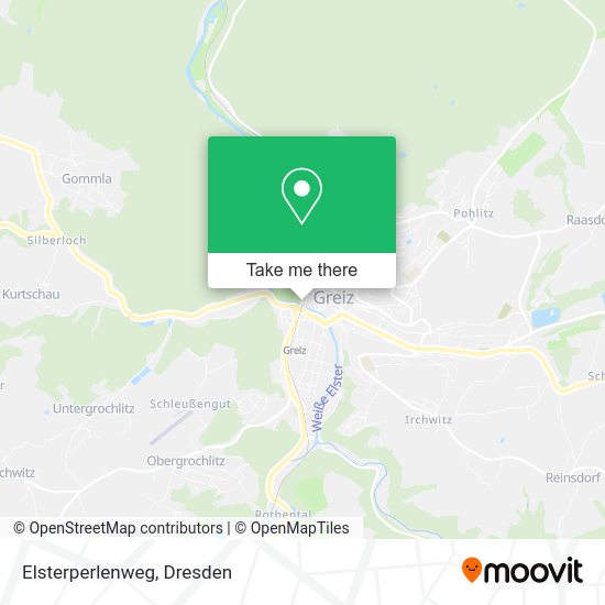 Карта Elsterperlenweg