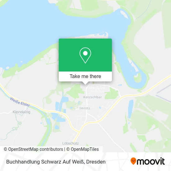 Карта Buchhandlung Schwarz Auf Weiß