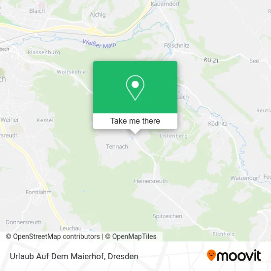 Карта Urlaub Auf Dem Maierhof