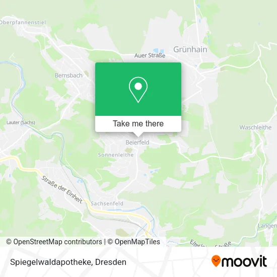 Карта Spiegelwaldapotheke