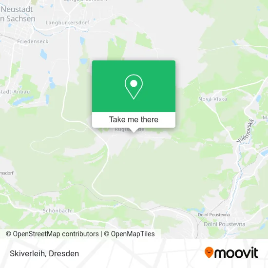 Карта Skiverleih