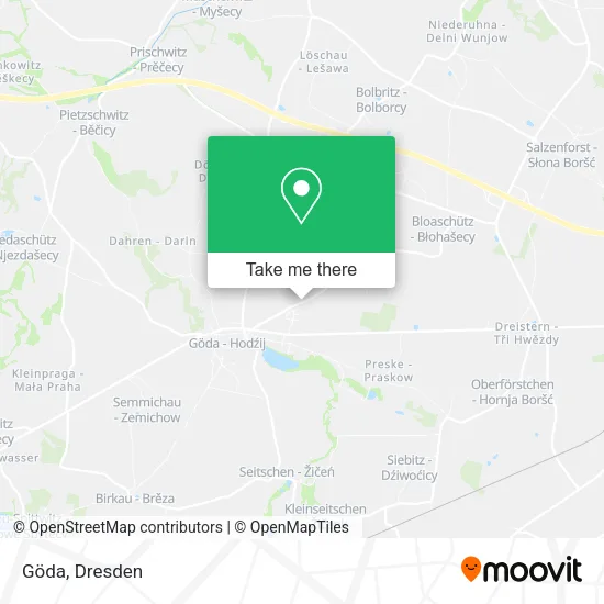 Карта Göda