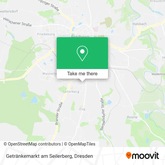 Карта Getränkemarkt am Seilerberg