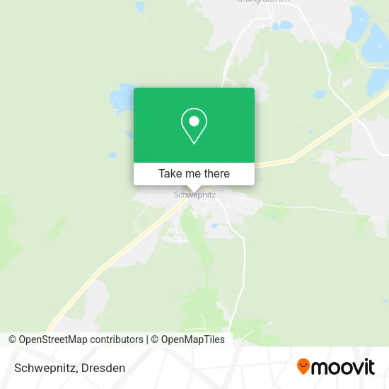 Карта Schwepnitz