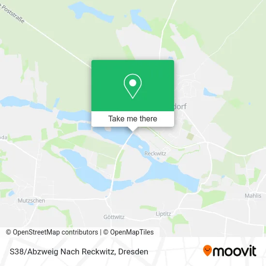 Карта S38/Abzweig Nach Reckwitz