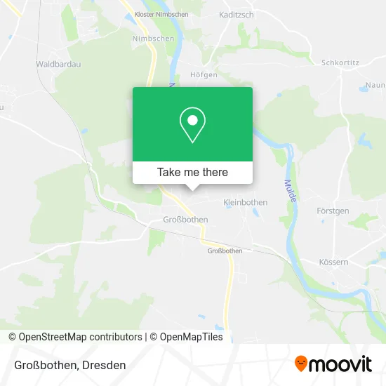 Карта Großbothen