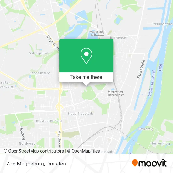 Карта Zoo Magdeburg