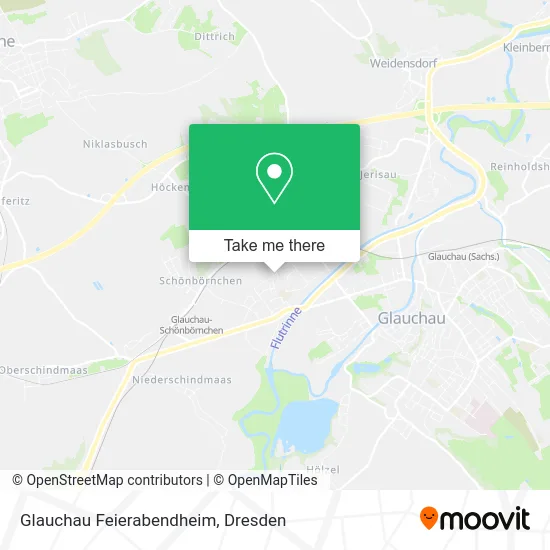 Карта Glauchau Feierabendheim
