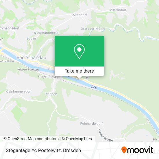 Карта Steganlage Yc Postelwitz