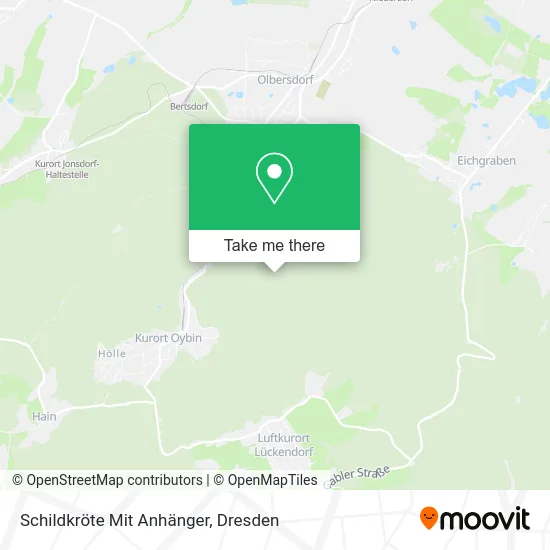 Карта Schildkröte Mit Anhänger