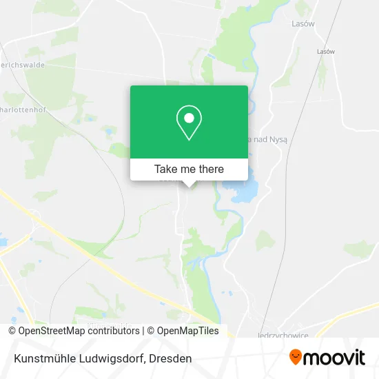 Карта Kunstmühle Ludwigsdorf