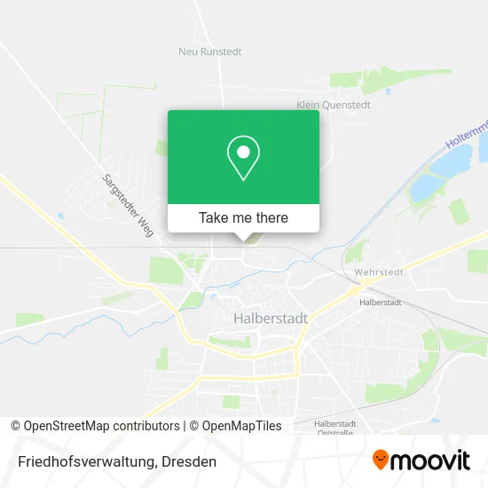 Карта Friedhofsverwaltung