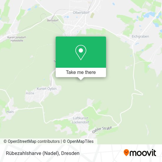 Карта Rübezahlsharve (Nadel)