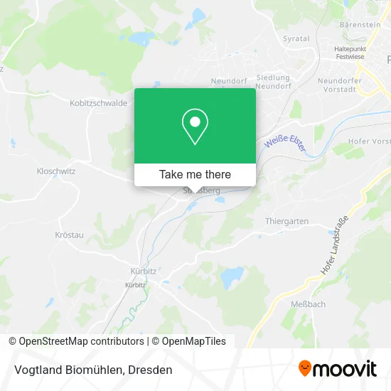 Карта Vogtland Biomühlen