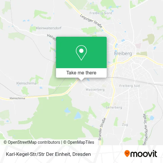 Карта Karl-Kegel-Str/Str Der Einheit