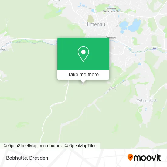 Bobhütte map